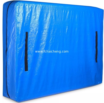 Heavy Duty Tarp Reusable Mattress Storage Bag Easy Carrier Mattress Moving Bag Cover