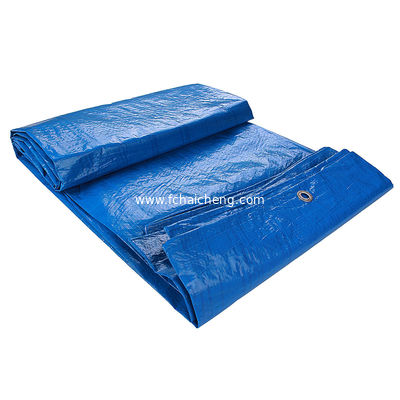 multiple sizes different thickness dark blue waterproof  pe tarpaulin sheet