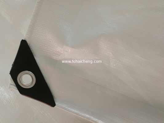 220gsm 12mil thickness white poly tarps canopy tent cover white pe tarpaulin sheet